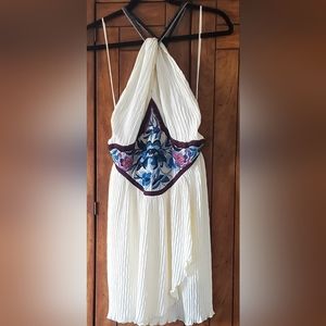 Free People Embroidered Mini Dress, 4